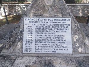 Μνημείο πεσόντων στη Μάχη του Ροδώνα