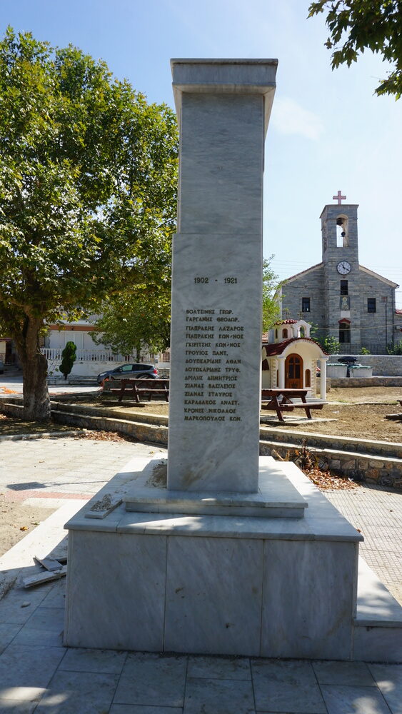 Μνημείο πεσόντων κατά τα έτη 1902-1912. Κέλλη Φλώρινας