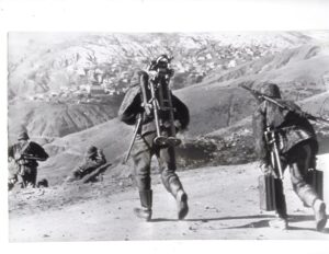 Γερμανοί στρατιώτες στην πιθανότατα στην περιοχή της Κλεισούρας