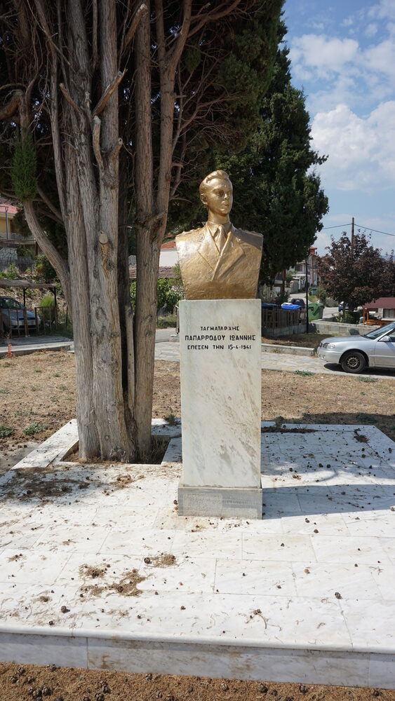 Προτομή Ταγματάρχη Ιωάννη Παπαρρόδου